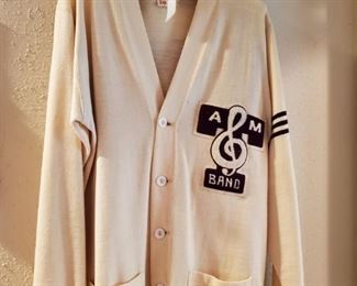 1970's TEXAS A&M  AGGIE BAND SWEATER