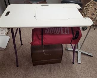 PORTABLE SEWEZI SEWING TABLE