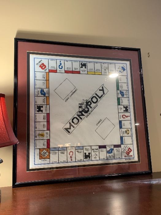 Amazing Monopoly Board Cross Stitch 