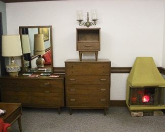 Fireplace gives off great heat!