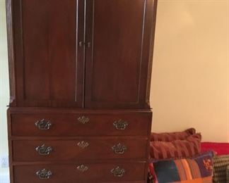 Armoire by Baker, retailed by Lammert's