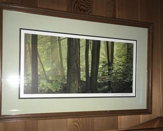 Signed Robert Bateman (Canada, b. 1930) print, 053/950.