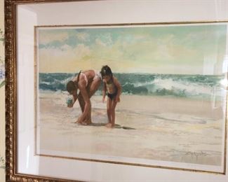 "Sandshell Stoop," Ltd. Ed. giclee print (4/4) signed by Walter Spitzmiller