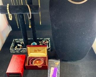 Vintage Lady Elgin Watch, SS, 14k More