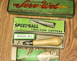 TIN PENCIL ADVERTISING