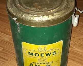 ALFALFA SEED GRAIN ADVERTISING BUCKET