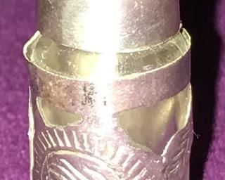 STERLING SILVER BOTTLE
