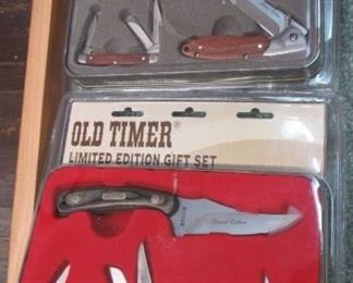 Old Timer Schrade Knife Sets
