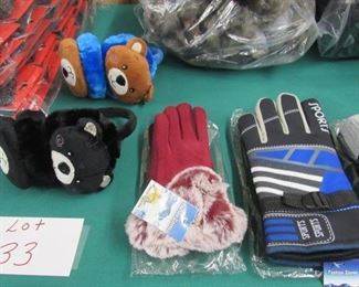 Gloves & Children's Earmuffs 
