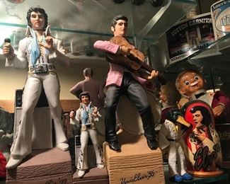 1970’s Elvis whiskey Decanters