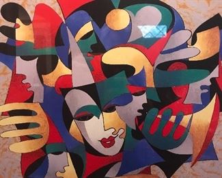 Fabulous 1980’s carnival art from a cruise ship