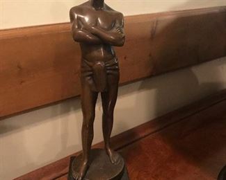 Wonderful heavy small bronze