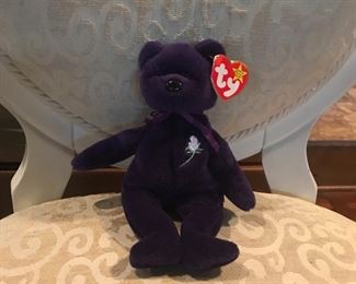 Highly collectible “Princess Di” beanie baby! Mint condition