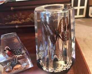 MCM lucite decor!!! Amazing condition
