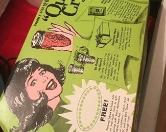Canning jars from the 1950s