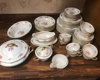 1940’s Jackson Co. American porcelain service for 8 in wonderful vintage condition
