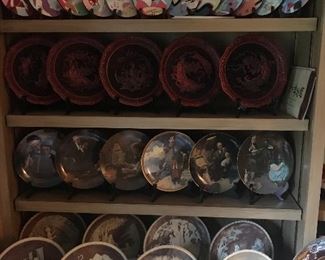 Best collection of collector plates from the late 1950’s to early 1970’s