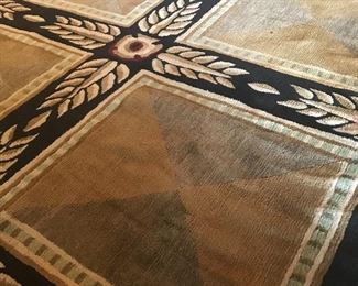 Wonderful wool rug 10x14