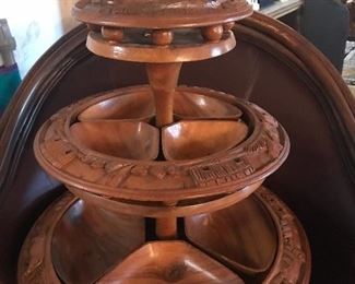 Amazing 1950s Tiki Tower from Hawaii...like new condition