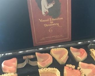 1950s denture educational case
