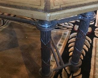 Large bronze and glass coffee table from SAMUEL’S