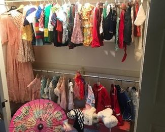 Wonderful collection of vintage children’s dresses and clothing!
1950-70’s