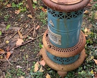 Decorative vintage stove.