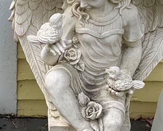 Angel garden statue.