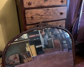 Oak lingerie chest.