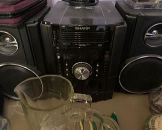 Sharp Stereo.