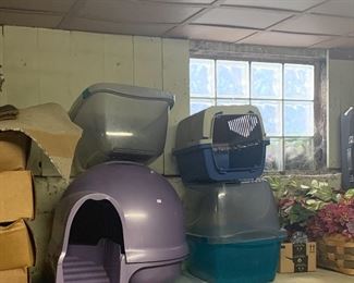 Pet supplies, carriers etc.