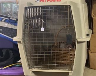 Pet carrier.
