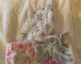 Vintage linens.