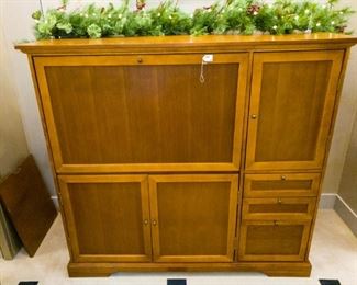 Entertainment Center!  Can also be used as a sideboard, and matches our formal dining set.