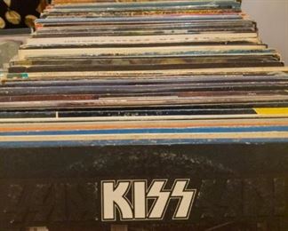 Classic rock Lp's.