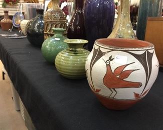 Zia Pueblo in Mexico Pottery