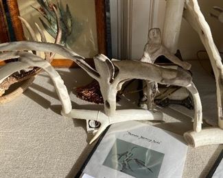 Luke Anowtalik sculpture $1200 obo "Shamans Becoming Birds"