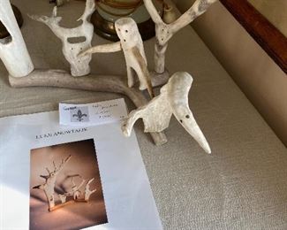 another Luke Anowtalik sculpture for sale