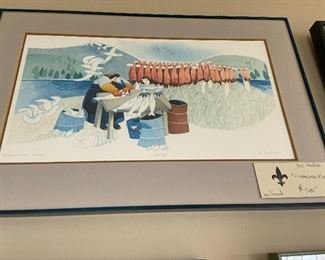 "Weaning Fish". $200 Rie Munoz