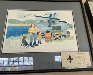 "Fisherman's Family"  Rie Munoz $120