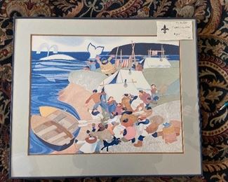 Rie Munoz "Whaling Camp" $290