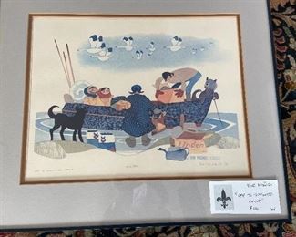 "Off to Summer Camp" Rie Munoz $220