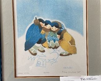 Rie Munoz "Story Knife" $480