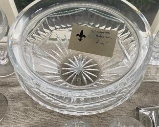 10" diameter Waterford Bowl $40