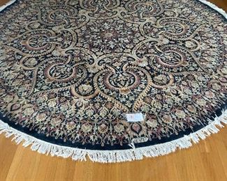 Antique round signed by the artist originally $16,000 purchased from Pande Cameron 8'5" in diameter asking $3400