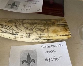 Scrimshaw available for in-person Friday and Saturday only