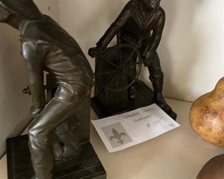 pair of bookends for sale during in person shopping Friday and Saturday