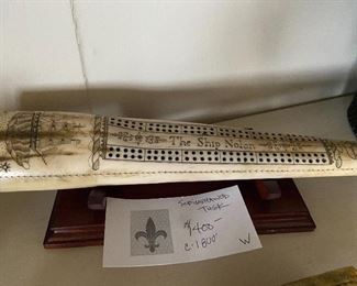 Scrimshaw available for in-person only Friday or Saturday only.