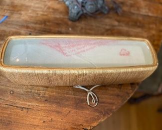 One of a pair of Kelly Wearstler wall mount lights Utopia large sconce in gild with fractured glass new $699 each asking $600 for the pair