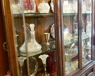 China Cabinet - 72 x 15 x 84 - $300